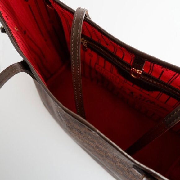 Authentic Preowned Louis Vuitton Damier Ebene Neverfull MM - Picture 10 of 16